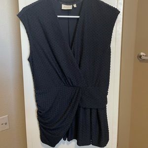 Deletta Black Anthropologie Top